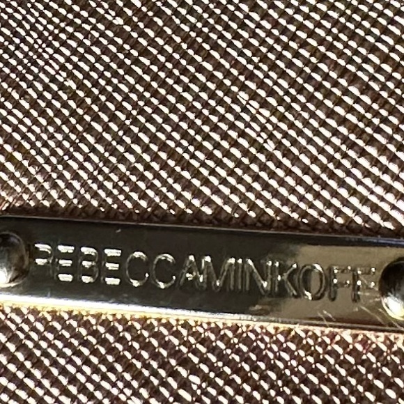 REBECCA MINKOFF Women’s Rose Colored Metallic Crossbody or Shoulder Bag - Picture 5 of 11